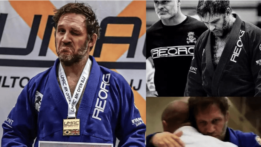 Tom Hardy wins at a Jiu Jitsu tournament