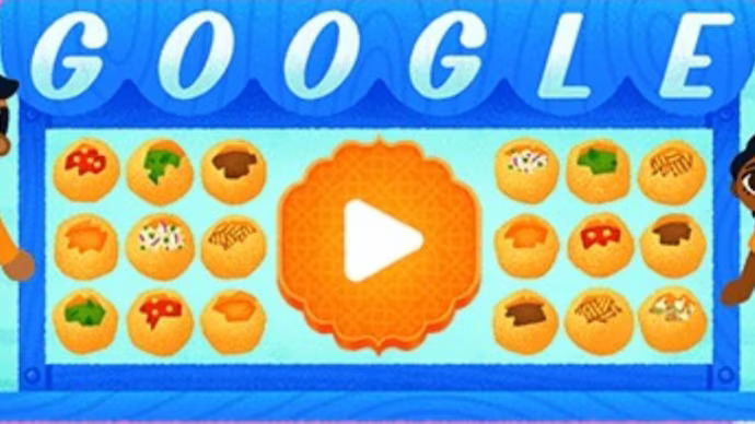 Google celebrates panipuri