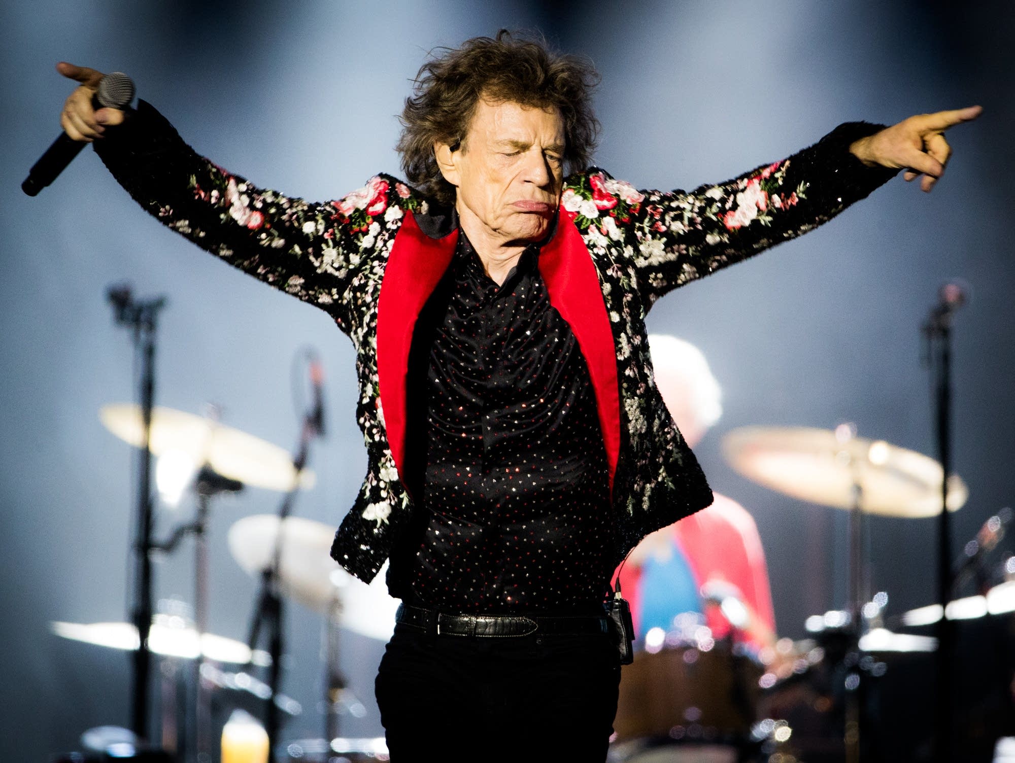 Mick Jagger performs with the Rolling Stones in Miami, 2019.RICH FURY/GETTY IMAGES