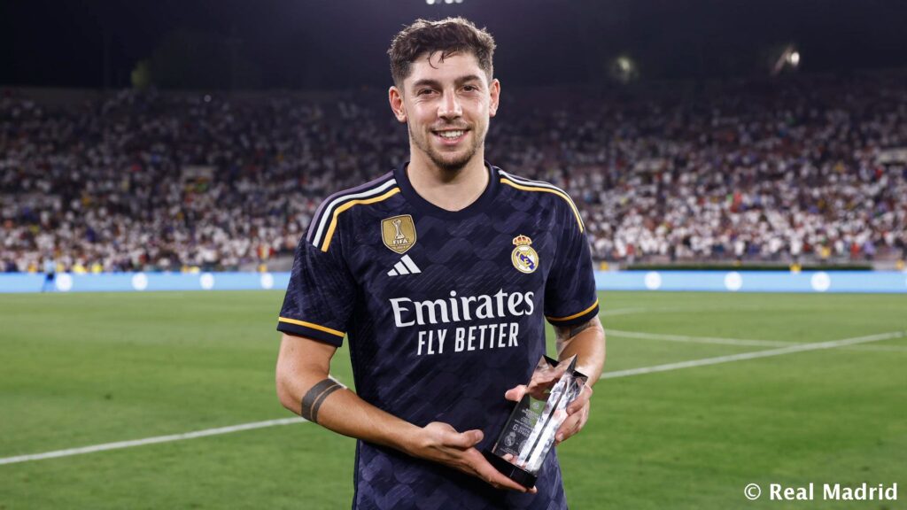 Fede Valverde from Real madrid