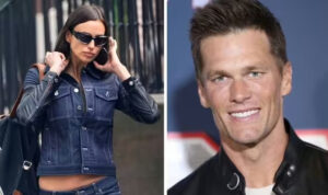 Irina Shayk reportedly 'threw herself' at Tom Brady at a wedding. (Image: GETTY)