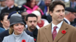 Justin Trudeau and wife