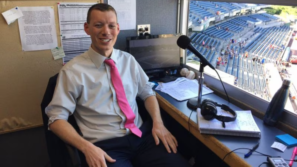 Baltimore Orioles announcer Kevin Brown