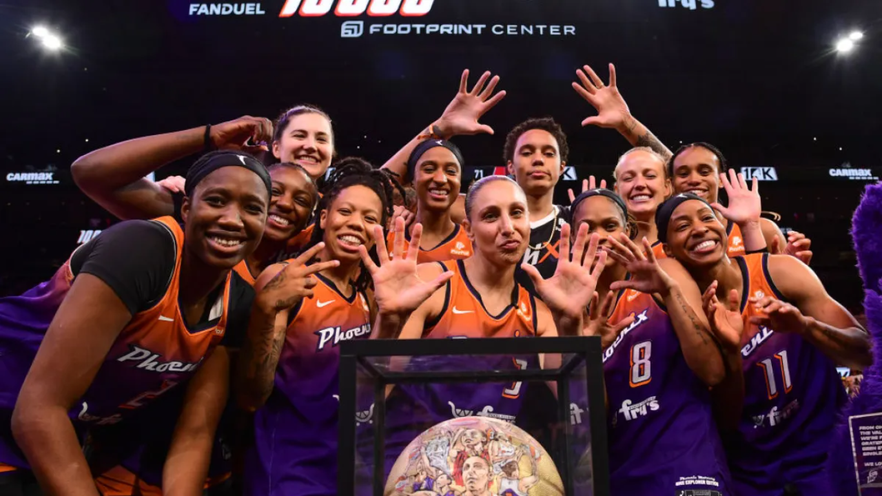 Diana Taurasi Makes History as First WNBA Player