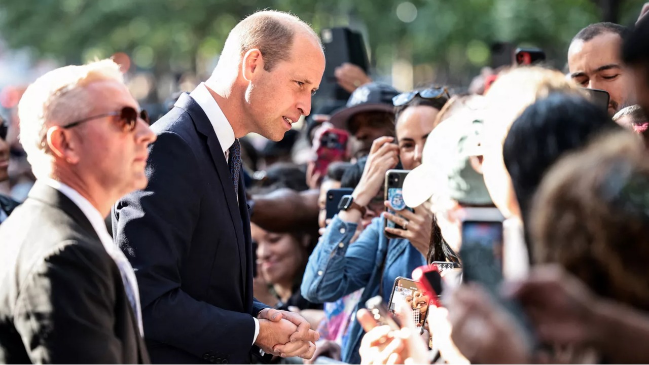 Prince William visits New York City on Sept. 19, 2023. DIMITRIOS KAMBOURIS/POOL/AFP VIA GETTY