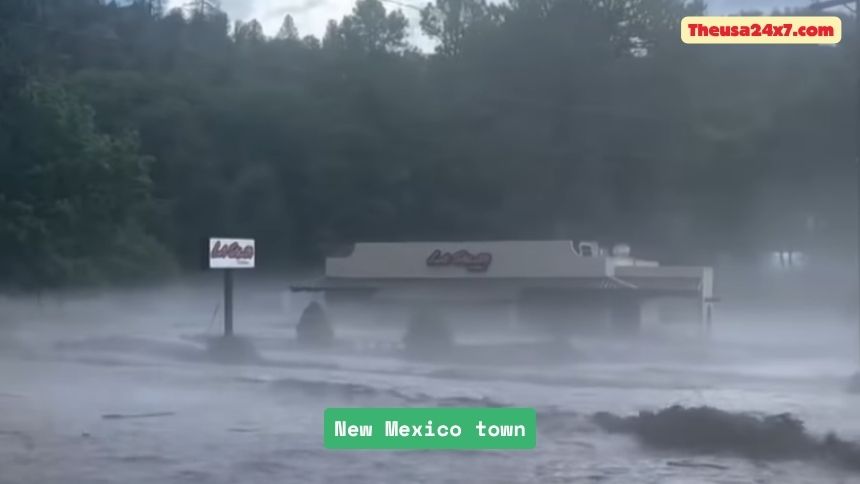 Three people, including two children, have died in flooding in a New Mexico town.
