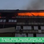 Russia's deadly attack has seen hundreds of drones attack Kiev, Ukraine