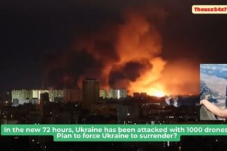 In the new 72 hours, Ukraine has been attacked with 1000 drones. Plan to force Ukraine to surrender?
